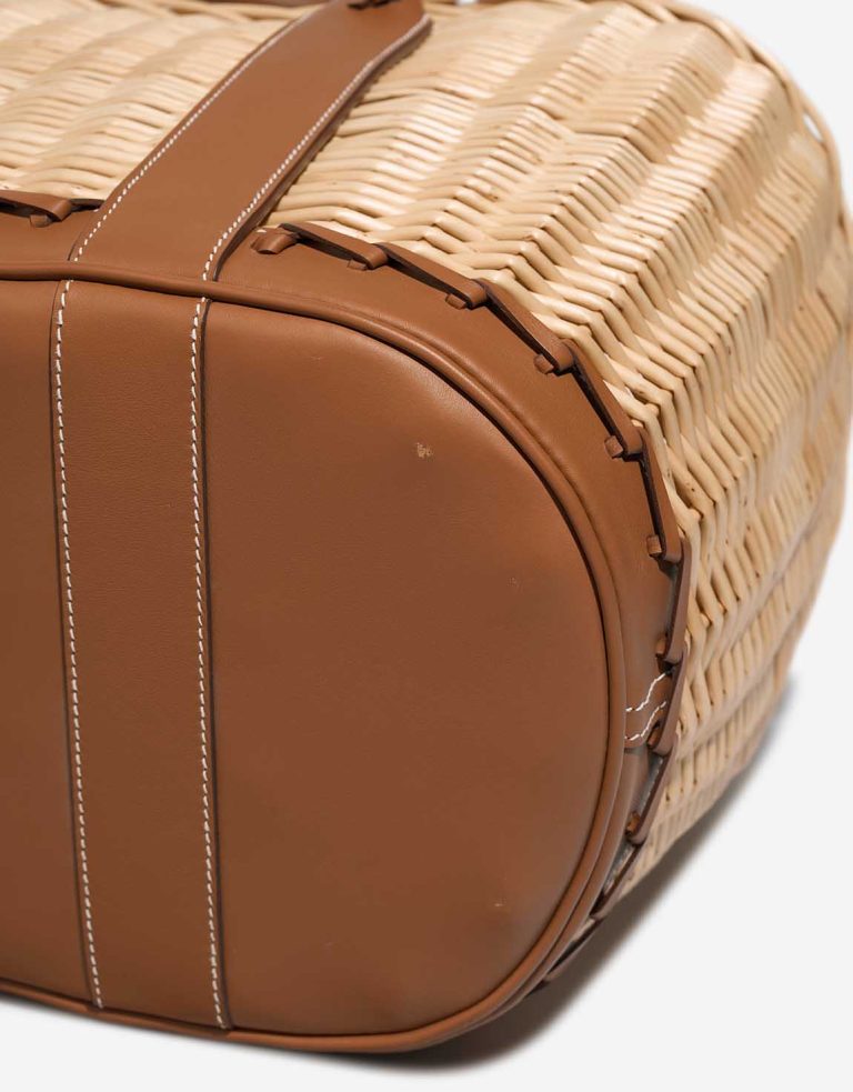 Hermès Garden Party Picnic 36 Osier / Barénia Fauve / Beige Signs of wear | Sell your designer bag