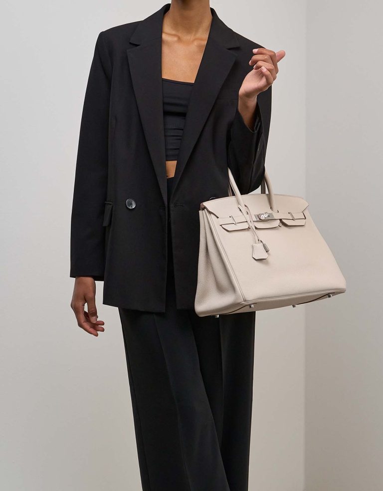 Hermès Birkin 35 Togo Béton Front | Verkaufen Sie Ihre Designer-Tasche