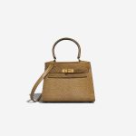 Hermès Kelly Mini Lizard Ficelle Front | Sell your designer bag