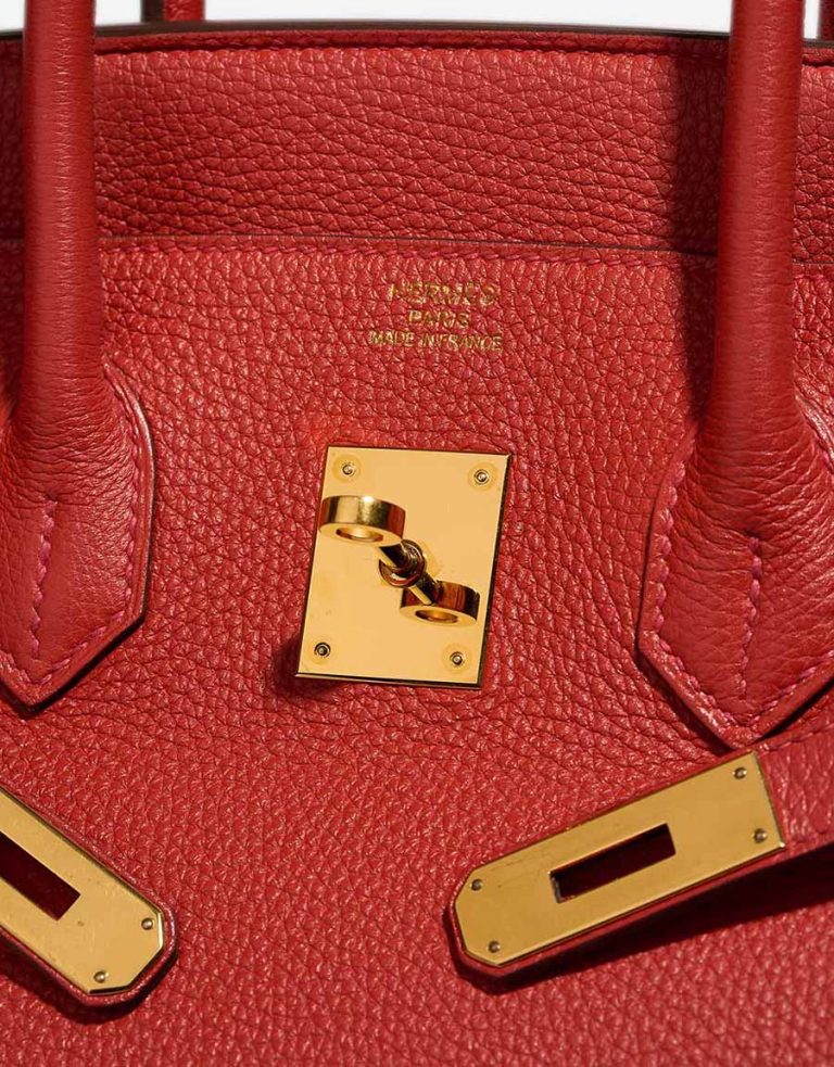 Hermès Birkin 35 Clémence Rouge Tomate Logo | Vendre votre sac de créateur