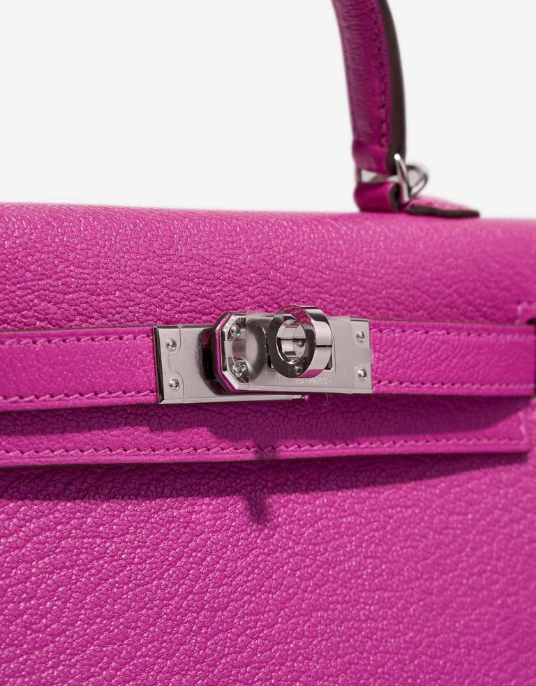 Hermès Kelly Mini Chèvre Mysore Magnolia Closing System | Sell your designer bag