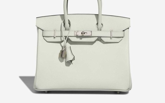 Hermès Birkin 30 Epsom Vert Fizz Front | Sell your designer bag