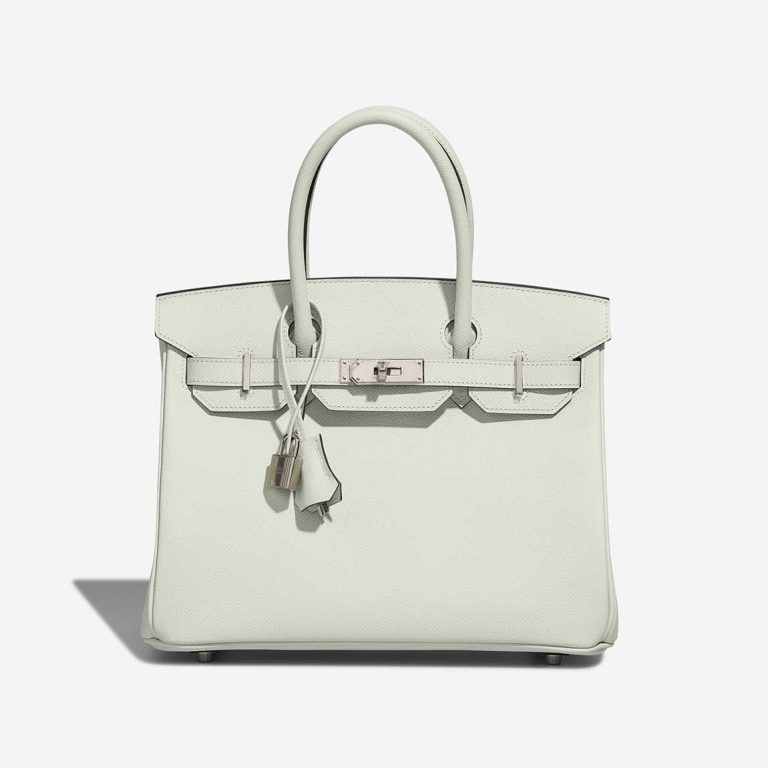 Hermès Birkin 30 Epsom Vert Fizz Front | Sell your designer bag