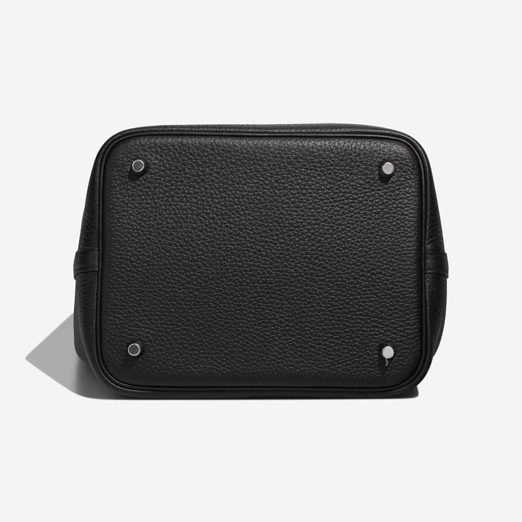 Hermès Picotin 22 Taurillon Clémence Black | SACLÀB