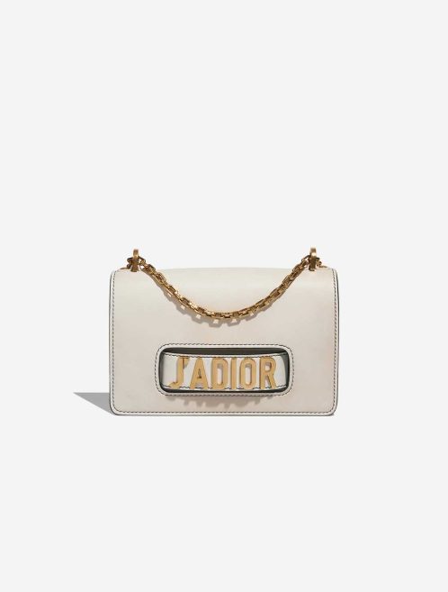 Dior J'Adior Medium Calf White Front | Sell your designer bag