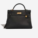 Hermès Kelly 40 Togo Black Front | Sell your designer bag