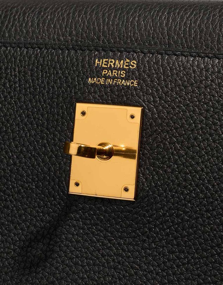 Hermès Kelly 40 Togo Black Logo | Sell your designer bag