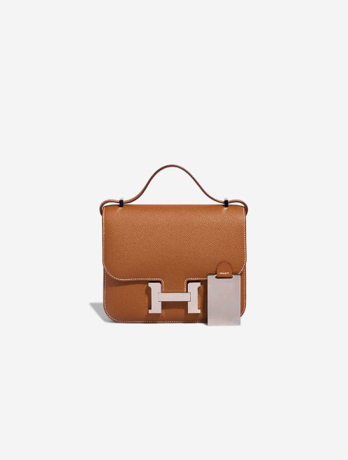 Hermès Constance 18 Epsom Gold Front | Verkaufen Sie Ihre Designer-Tasche