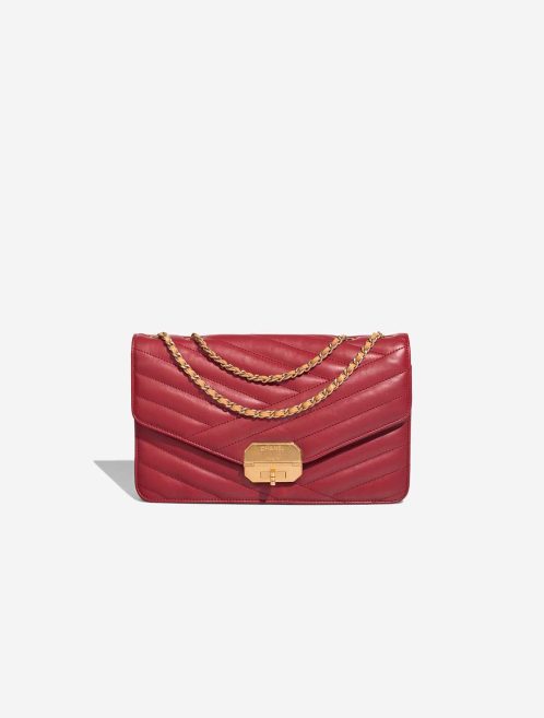 Chanel Gabrielle Flap Bag Medium Lammleder Burgundy Front | Verkaufen Sie Ihre Designer-Tasche