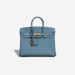 Hermès Birkin 25 Togo Bleu Jean Front | Sell your designer bag