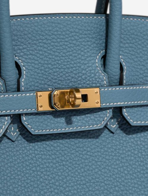 Hermès Birkin 25 Togo Bleu Jean Système de fermeture | Vendre votre sac de créateur