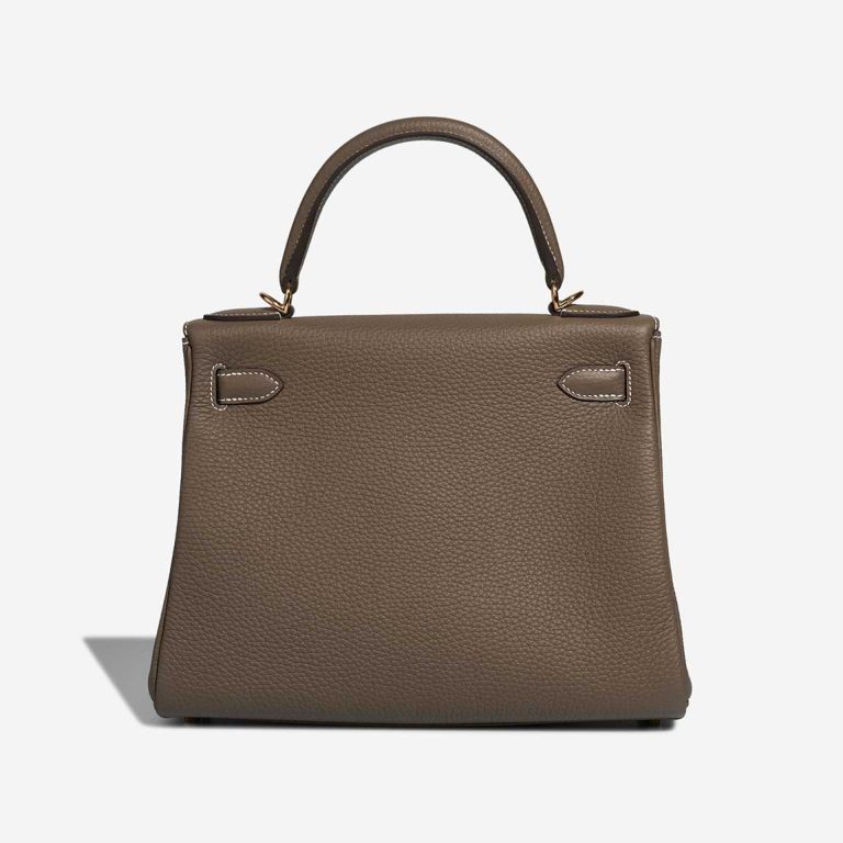 Hermès Kelly 28 Taurillon Clémence Étoupe | Vendre votre sac de créateur