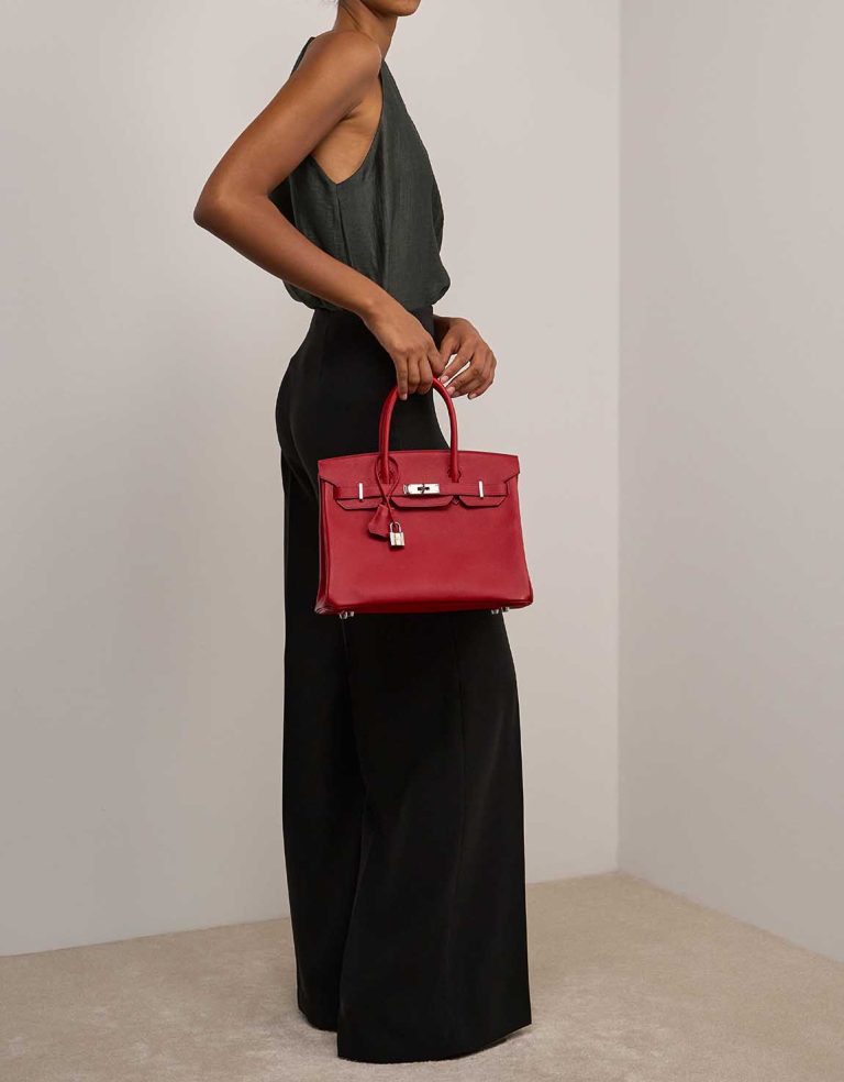 Hermès Birkin 30 Epsom Rouge Casaque Front | Sell your designer bag