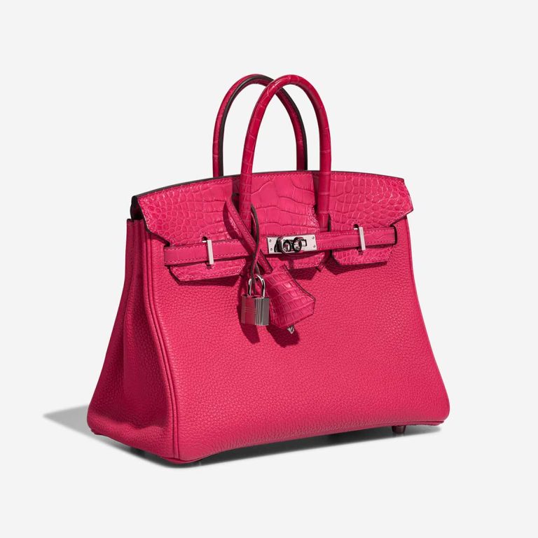 Hermès Birkin Touch 25 Matte Alligator / Togo Framboise | Sell your designer bag