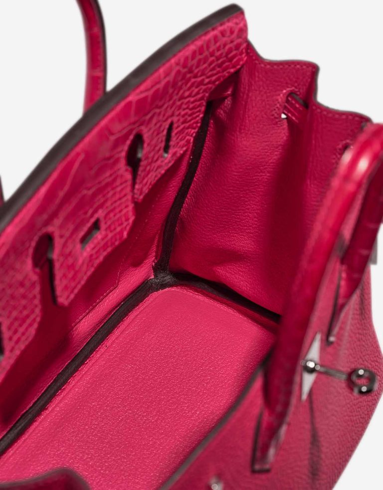 Hermès Birkin Touch 25 Matte Alligator / Togo Framboise Inside | Sell your designer bag
