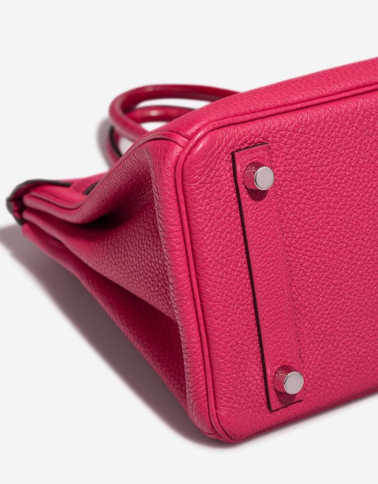 Hermès Birkin Touch 25 Matte Alligator / Togo Framboise Signs of wear | Sell your designer bag