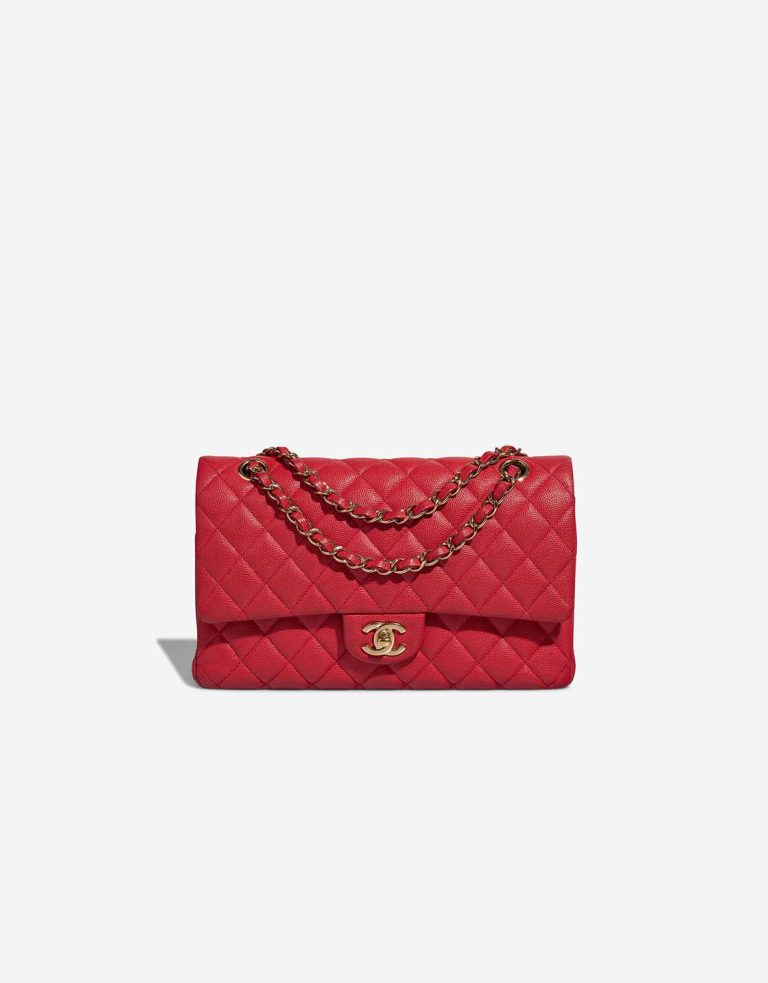 Chanel Timeless Medium Caviar Red Front | Sell your designer bag