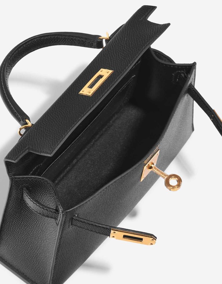 Hermès Kelly Mini Epsom Black Inside | Sell your designer bag