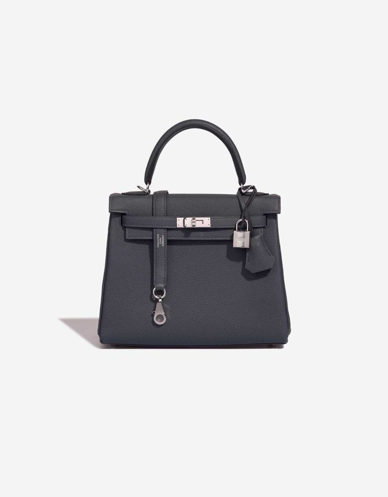 Hermès Kelly 25 Togo Gris Misty Front | Sell your designer bag