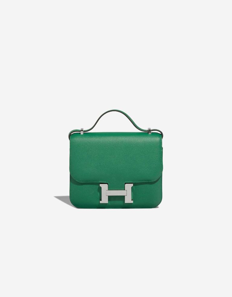 Hermès Constance 18 Evercolor Vert Jade Front | Verkaufen Sie Ihre Designertasche