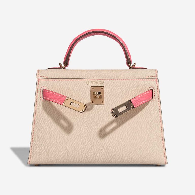 Hermès Kelly HSS Mini Epsom Nata / Rose Azalée | Verkaufen Sie Ihre Designer-Tasche