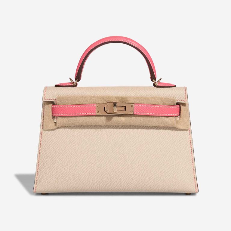 Hermès Kelly HSS Mini Epsom Nata / Rose Azalée | Verkaufen Sie Ihre Designer-Tasche