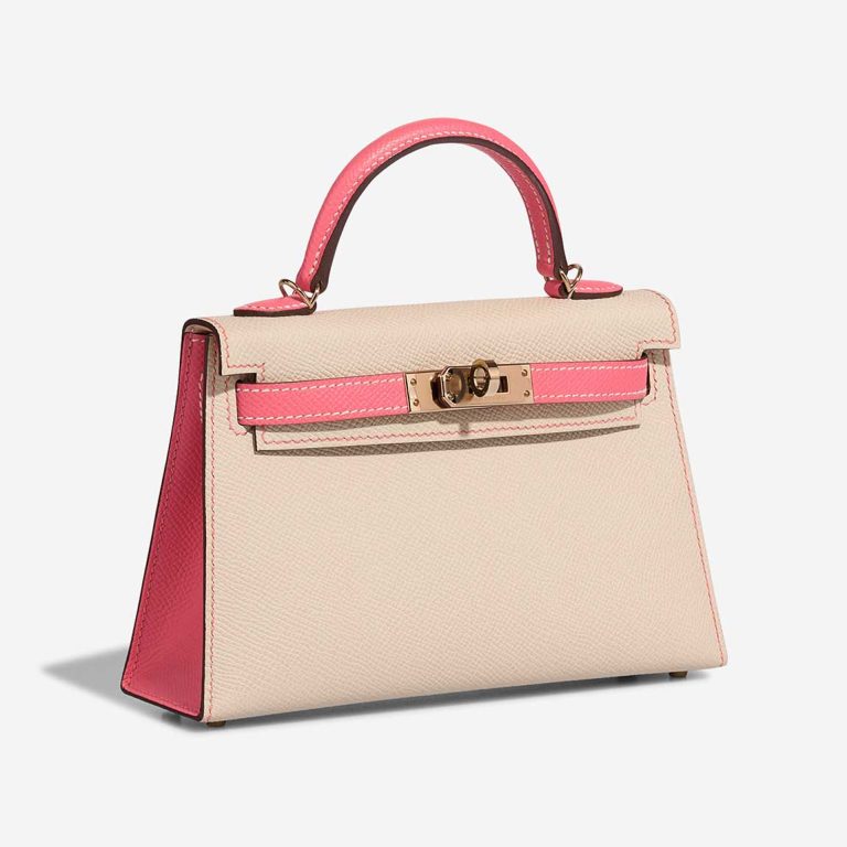 Hermès Kelly HSS Mini Epsom Nata / Rose Azalée | Verkaufen Sie Ihre Designer-Tasche