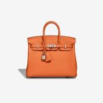 Hermès Birkin 25 Togo Orange Front | Verkaufen Sie Ihre Designer-Tasche