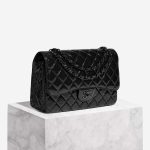 Chanel Timeless Jumbo Patent So Black Front | Sell your designer bag