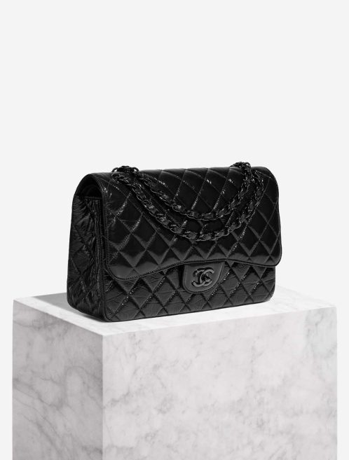 Chanel Timeless Jumbo Patent So Black Front | Sell your designer bag