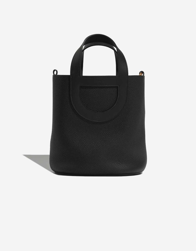 Hermès In-The-Loop 23 Clémence Black Front | Sell your designer bag