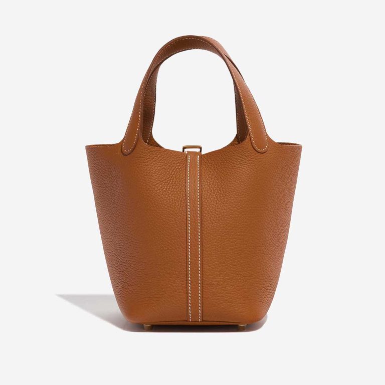 Hermès Picotin 18 Taurillon Clémence Gold | Vendre votre sac de créateur