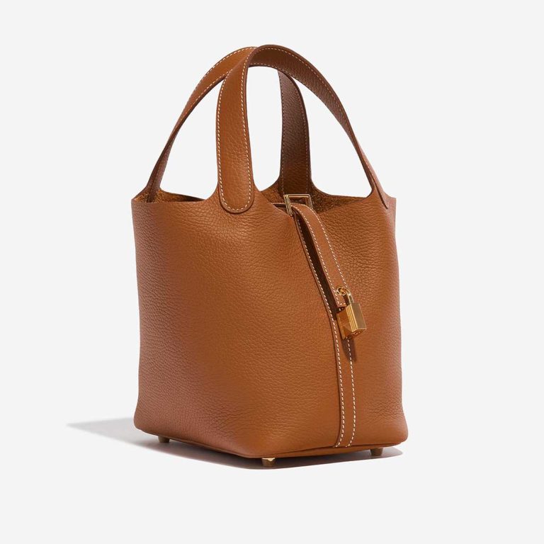 Hermès Picotin 18 Taurillon Clémence Gold | Vendre votre sac de créateur