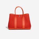 Hermès Garden Party 30 Toile / Taurillon Clémence Orange Mécano / Cuivre / Capucine Front | Sell your designer bag