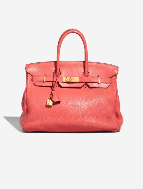Hermès Birkin 35 Clémence Rouge Duchesse Front | Sell your designer bag