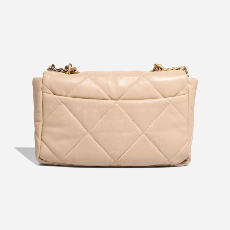 Chanel 19 Flap Bag Lamb Beige | Sell your designer bag