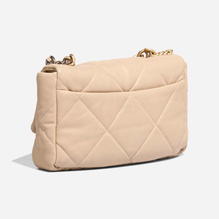 Chanel 19 Flap Bag Lamb Beige | Sell your designer bag