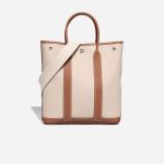 Hermès Garden File 28 Strap Toile / Clémence Béton / Gold Front | Sell your designer bag