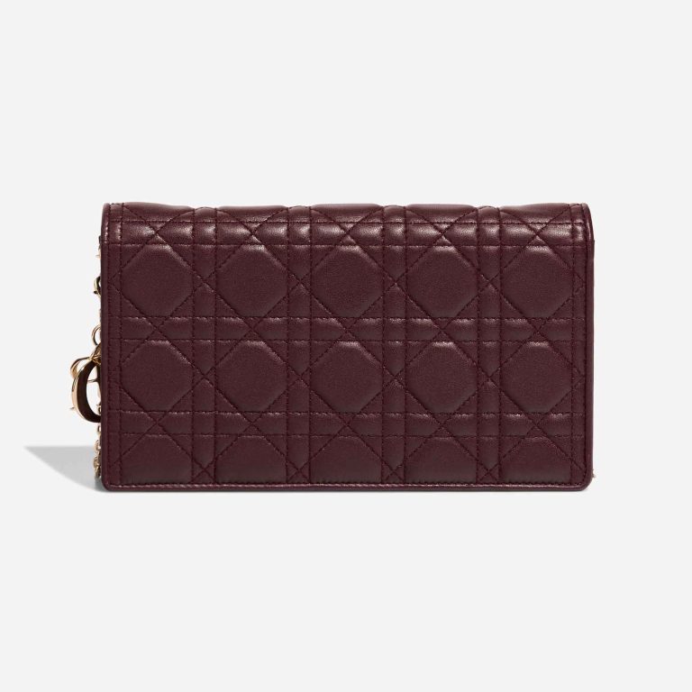 Dior Lady Pouch Lamb Burgundy | Sell your designer bag