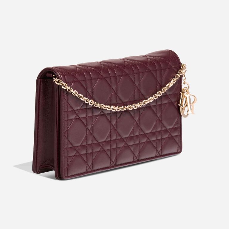 Dior Lady Pouch Lamb Burgundy | Sell your designer bag