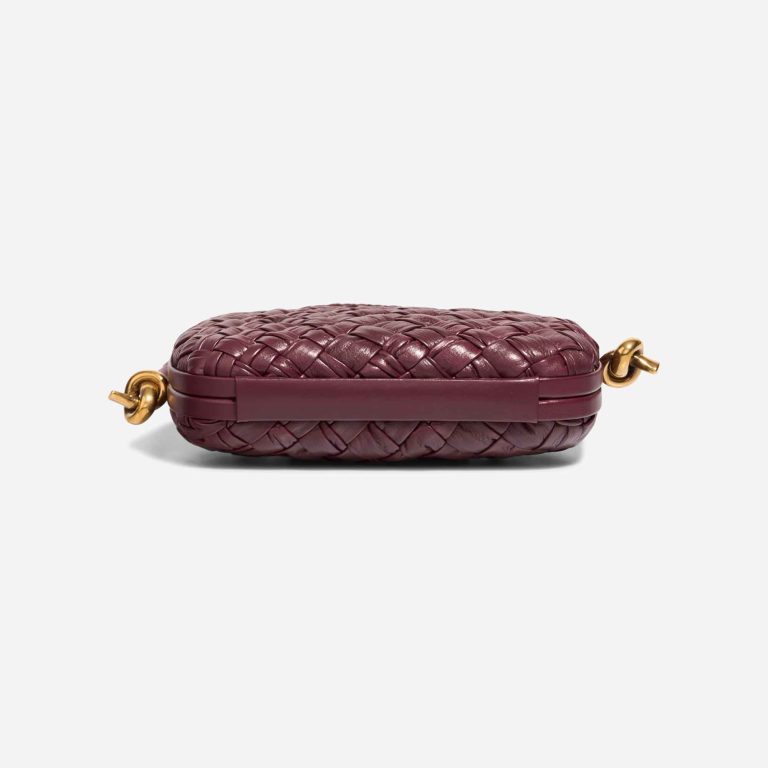 Bottega Veneta Knot Clutch Calf Burgundy | Sell your designer bag