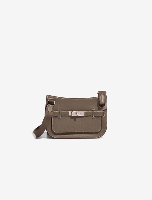Hermès Jypsière Mini Evercolor Étoupe Front | Sell your designer bag