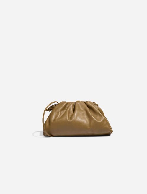 Bottega Veneta Pouch Mini Calf Brown Front | Sell your designer bag