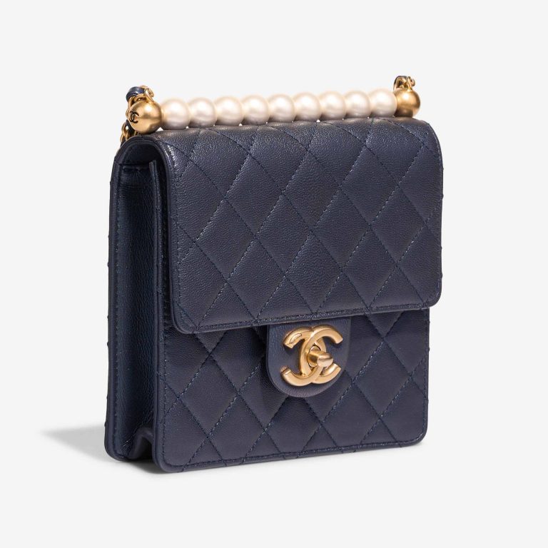 Chanel Timeless Mini Lamb Dark Blue | Sell your designer bag