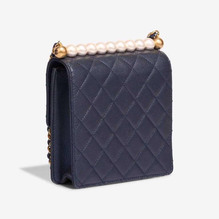 Chanel Timeless Mini Lamb Dark Blue | Sell your designer bag