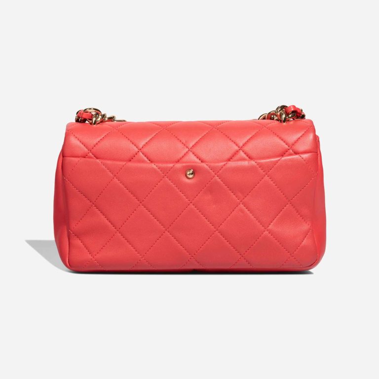 Chanel Timeless Medium Lammleder Korallenrot | Verkaufen Sie Ihre Designer-Tasche