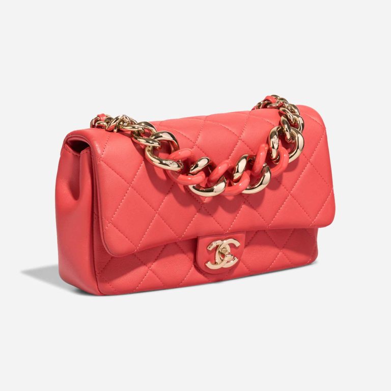 Chanel Timeless Medium Lammleder Korallenrot | Verkaufen Sie Ihre Designer-Tasche