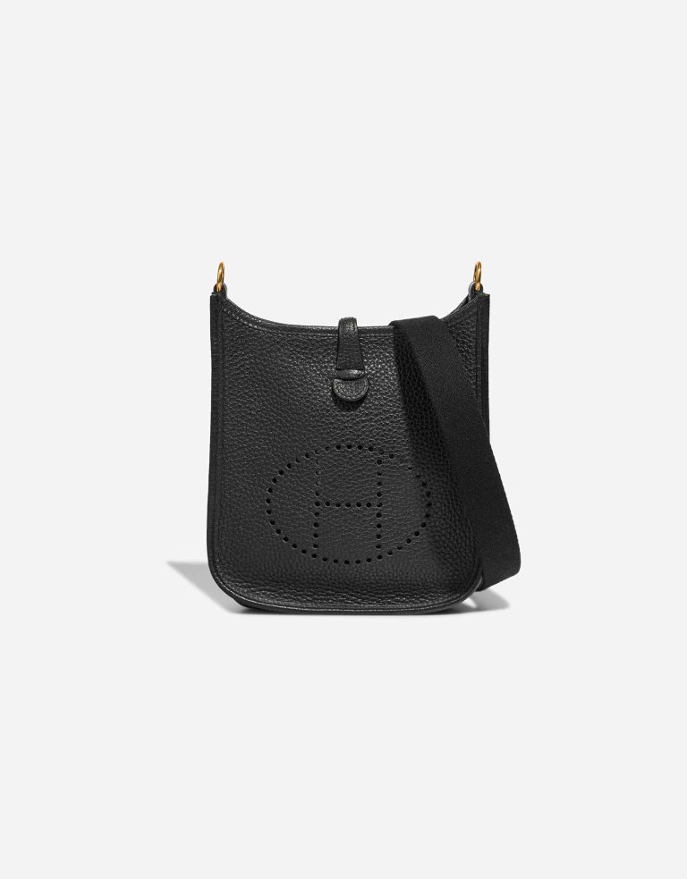 Hermès Evelyne 16 Clémence Black Front | Sell your designer bag