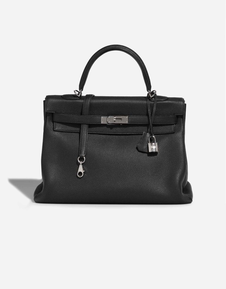 Hermès Kelly 35 Togo Black Front | Vendre votre sac de créateur