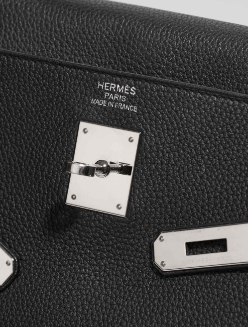 Hermès Kelly 35 Togo Schwarz Logo | Verkaufen Sie Ihre Designertasche
